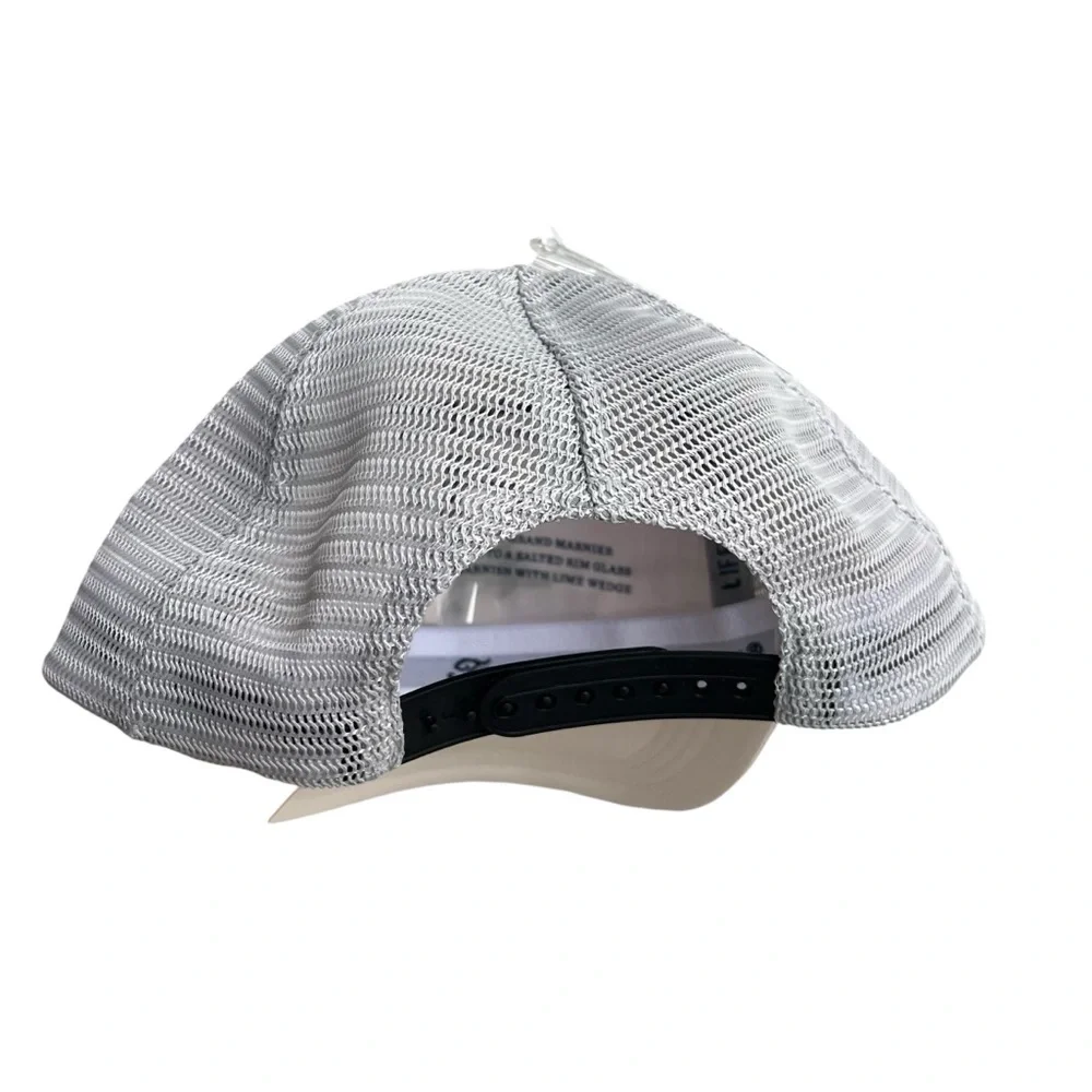 Tommy Bahama Men’s One Size, Cream Gray Marlin Adjustable Snap Back Baseball Hat - Picture 3 of 16